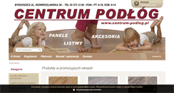 Desktop Screenshot of centrum-podlog.com
