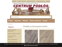 Tablet Screenshot of centrum-podlog.com